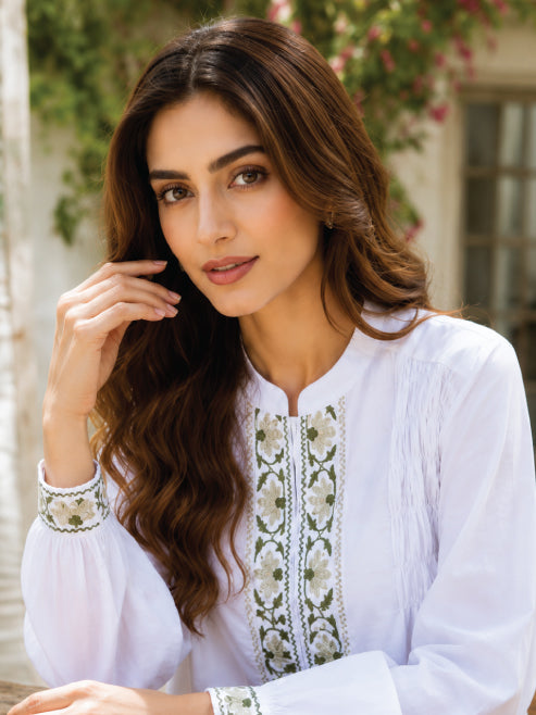 Meadow Embroidered Top