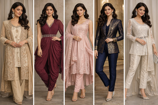 5 Fashion Tips to Look Elegant in Indo-Western Outfits