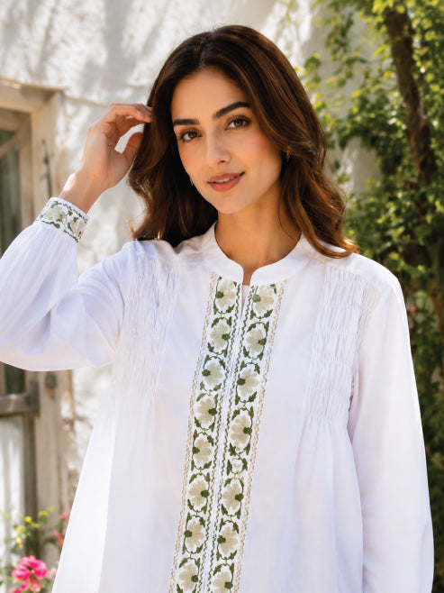 Meadow Embroidered Top