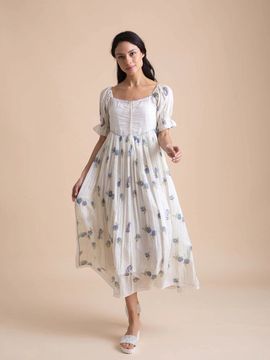 Altamira Smock Midi Dress